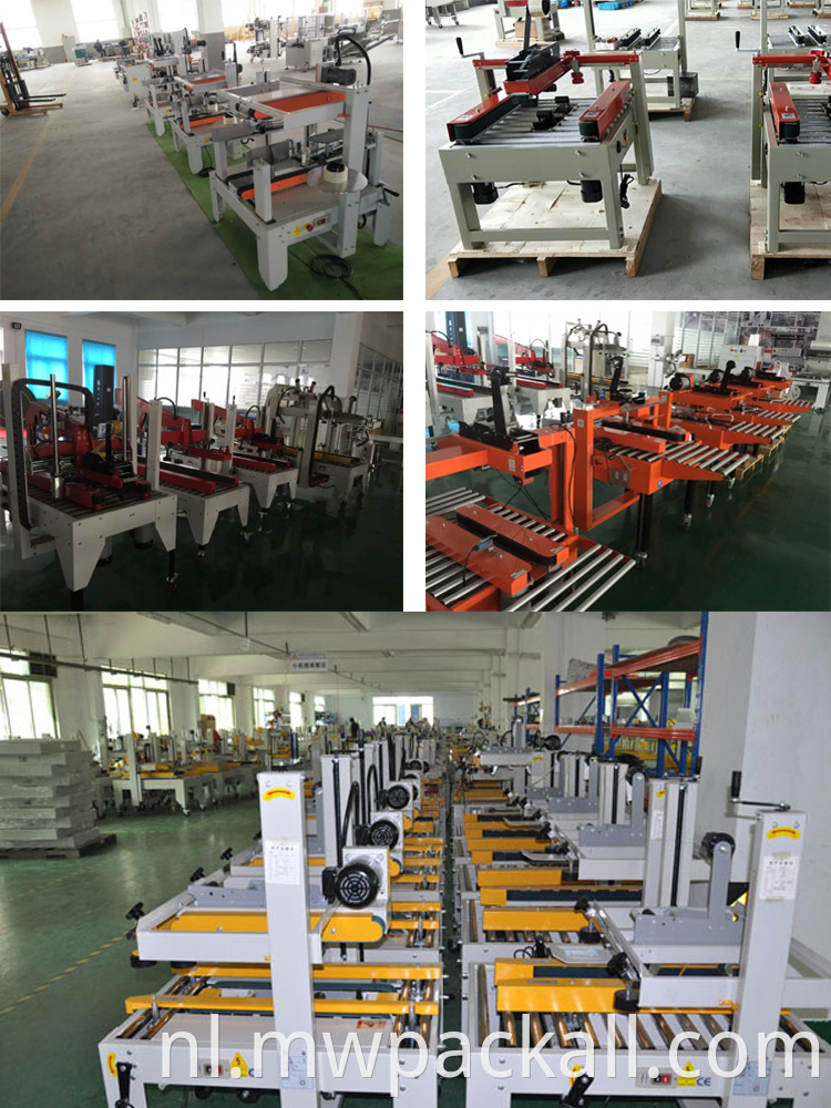 Doosafdichtingsmachine taping case sealer semi automatische doos afdichtmachine